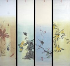 巩建磊作品幽禽处处留新声