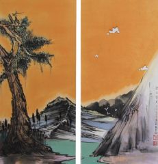 巩建磊作品碧水云天