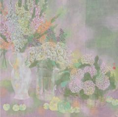 张萍作品静物与花之一