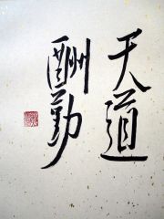 戴顺智作品天道酬勤