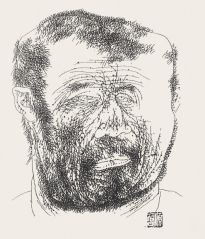 戴顺智作品肖像素描