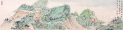 韦韬作品山水