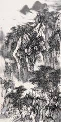 石峰作品松里云深夏亦寒