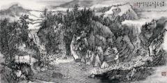 石峰作品唐人元