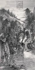 石峰作品陆师道诗意