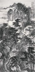 石峰作品元人金涓诗意