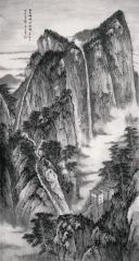 石峰作品西岳峥嵘何壮哉