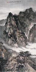 石峰作品博台烟云