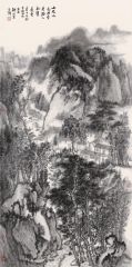 石峰作品山光水色共参差