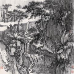 石峰作品翠谷轻音