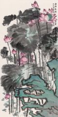 石峰作品出淤泥而不染