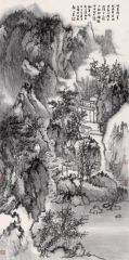 石峰作品山水清居