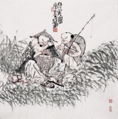 张立奎作品得赏图
