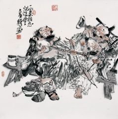 张立奎作品一吼秦腔忘忧伤