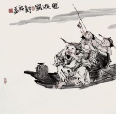 张立奎作品仙游图