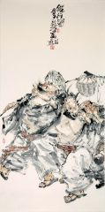 张立奎作品仙行图