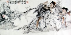张立奎作品梅园醉仙图