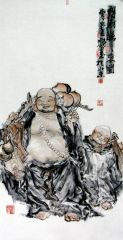 张立奎作品得财归来图
