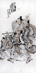 张立奎作品得酒图