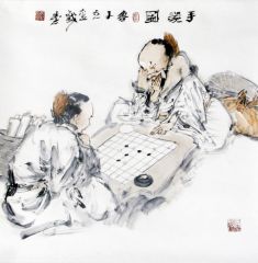 张立奎作品手谈图