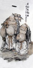 张立奎作品有财有福图