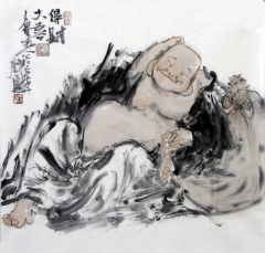 张立奎作品得财图