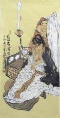 张立奎作品人如玉