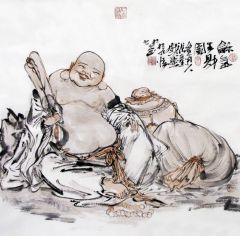 张立奎作品和气生财图