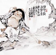 张立奎作品福神刘海