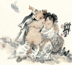 张立奎作品醉归
