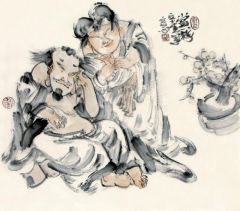 张立奎作品赏梅