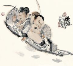 张立奎作品乐渔
