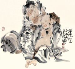 张立奎作品酒逢知己千杯少