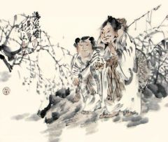 张立奎作品归渔图