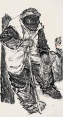 张立奎作品拾荒老人