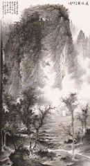 周逢俊作品送旅图