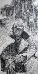 张立奎作品油田老兵