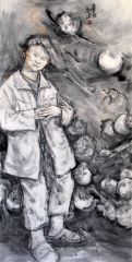 张立奎作品水墨人物