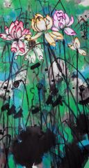 马未定作品荷花10
