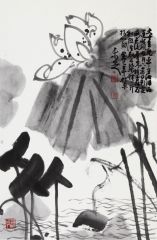 马未定作品花鸟作品