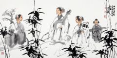 马未定作品古代人物