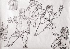 任惠中作品生活速写40
