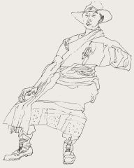 任惠中作品生活速写16