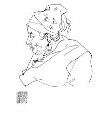 陈燕侬作品速写作品139