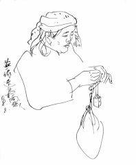 陈燕侬作品速写作品136