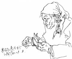 陈燕侬作品速写作品122