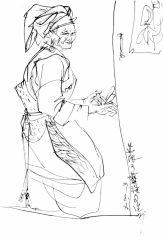 陈燕侬作品速写作品106