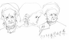 陈燕侬作品速写作品105
