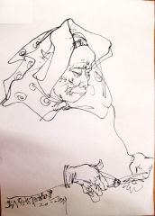 陈燕侬作品速写作品93