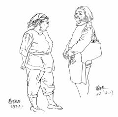陈燕侬作品速写作品89